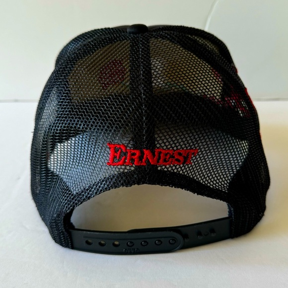 STEVENSON RANCH X ERNEST GOOD DAY FOR FLOWER SHOPS BLACK TRUCKER HAT - Picture 4 of 9